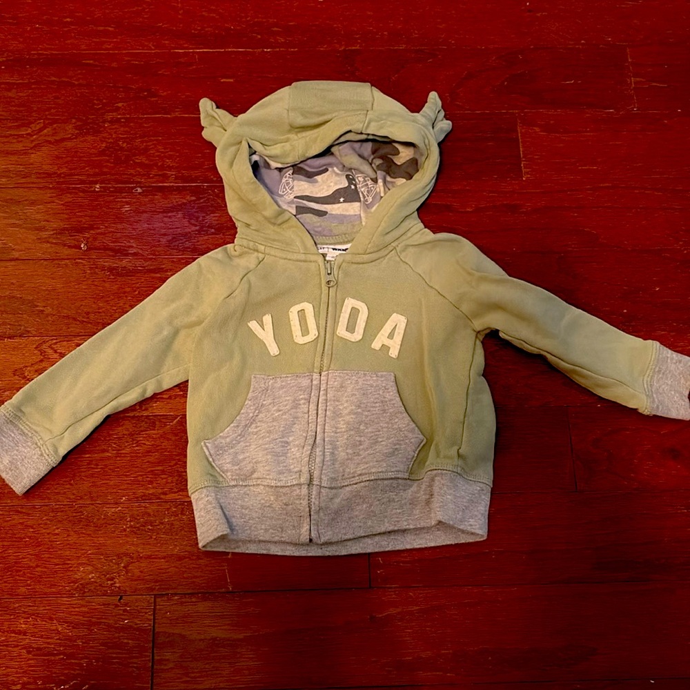 Gap Baby Star Wars Yoda Hoodie - 12/18 months